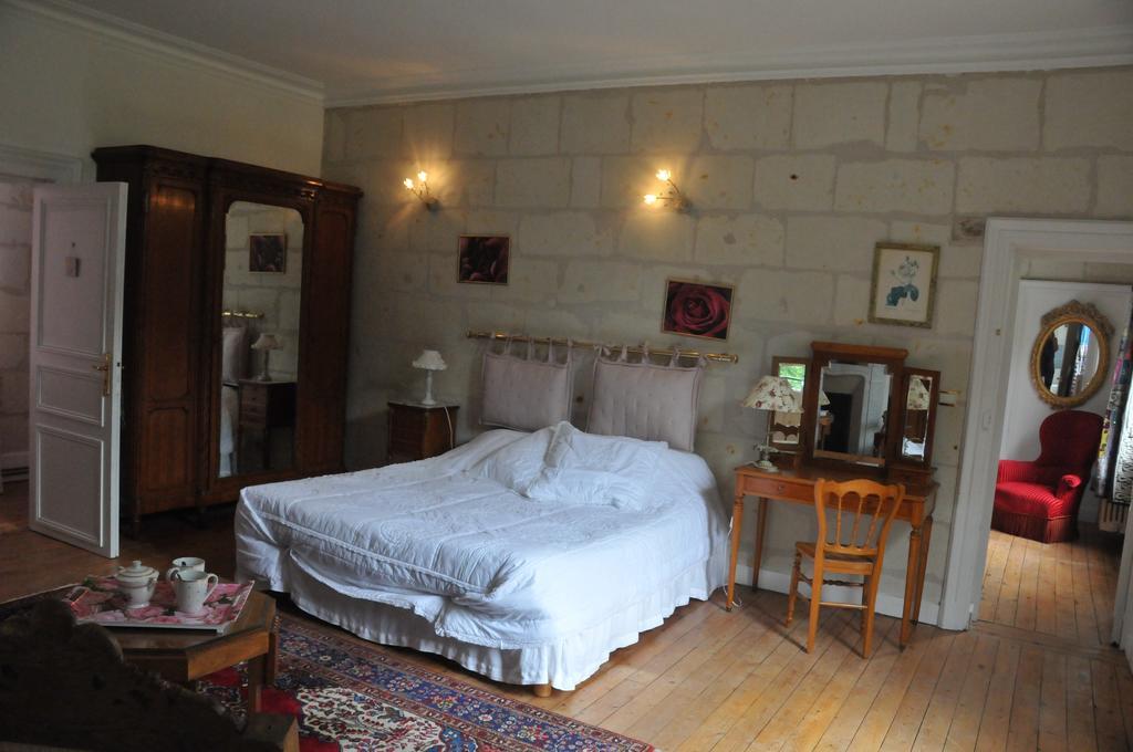 לינה וארוחת בוקר Brain-sur-Allonnes Chateau De La Chaussee מראה חיצוני תמונה