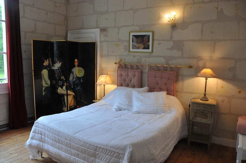 לינה וארוחת בוקר Brain-sur-Allonnes Chateau De La Chaussee מראה חיצוני תמונה