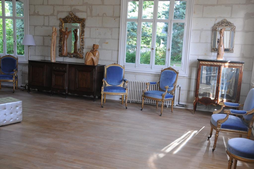לינה וארוחת בוקר Brain-sur-Allonnes Chateau De La Chaussee מראה חיצוני תמונה
